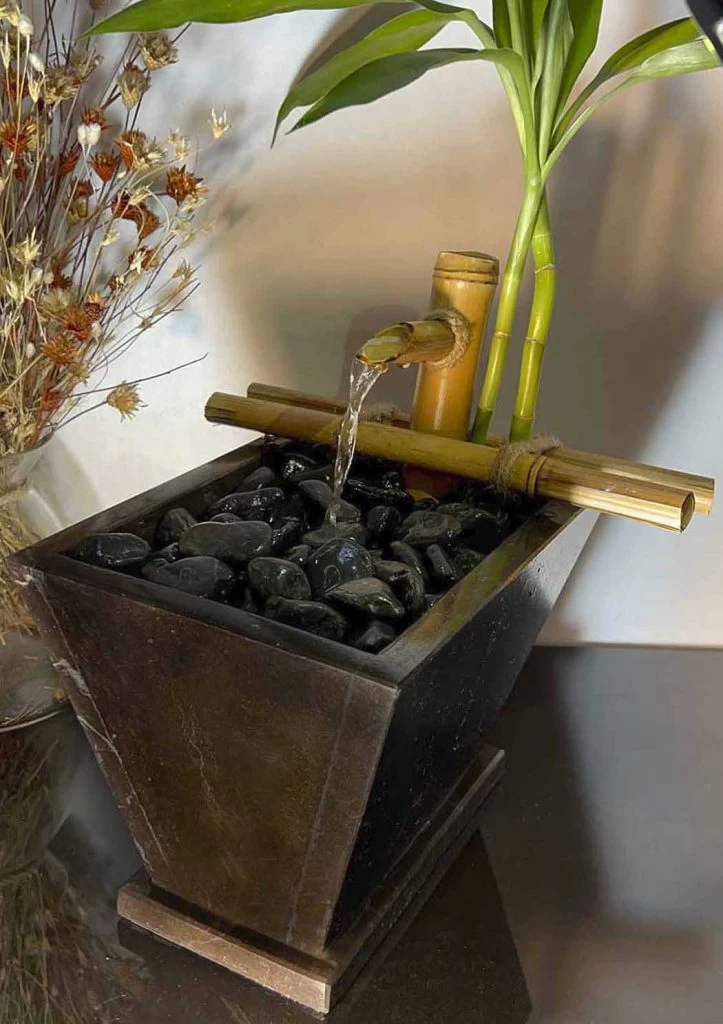 Stone fountain